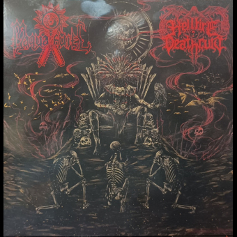 MAQUAHUITL / HELLFIRE DEATHCULT Mictlan Viene Por Ti SPLIT LP [VINYL 12"]